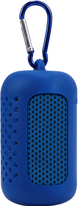 휴대용 냉감 스포츠타월 + 버클커버 세트 30 x 80 cm, 검푸르다, 1세트