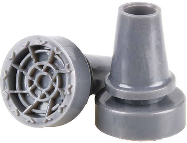 Dr.펠리스제이 목발 지팡이 리필 고무캡 패킹 22mm, C그레이, 2개