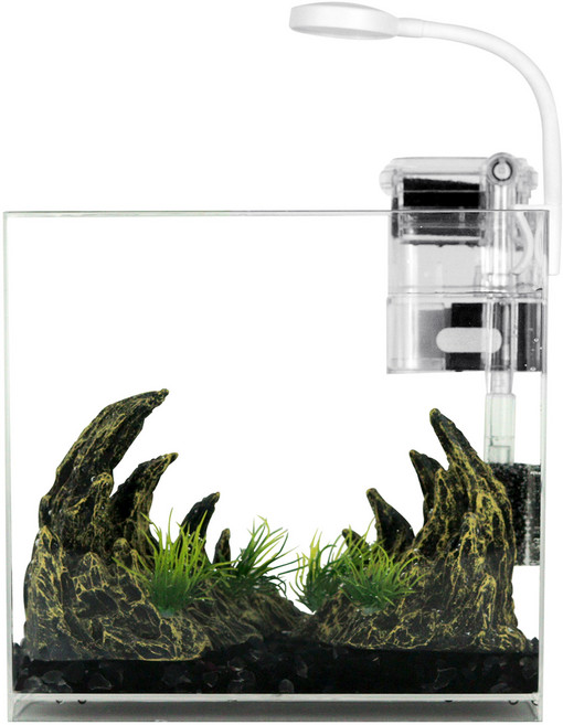 모비딕 미니 협곡장식 어항 세트, 혼합색상, 1세트