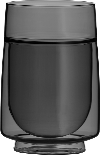 헤리터 가야 글라스 미디엄 350ml, 블랙, 1개