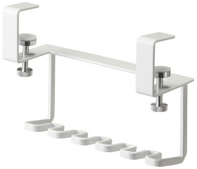 제이라이프 칼라스 무타공 칫솔걸이, 화이트, 1개