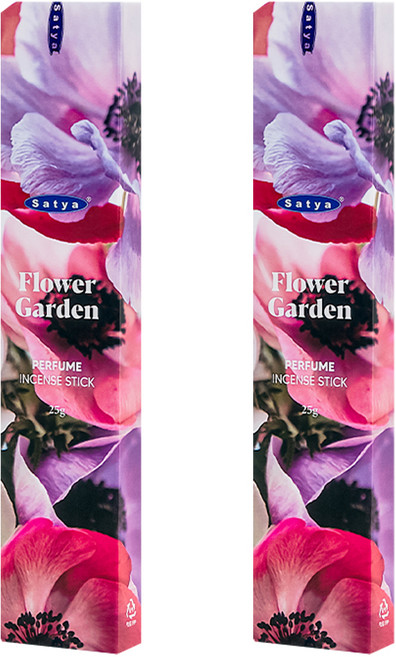 나그참파코리아 퍼퓸 인센스 스틱 2p, 플라워 가든