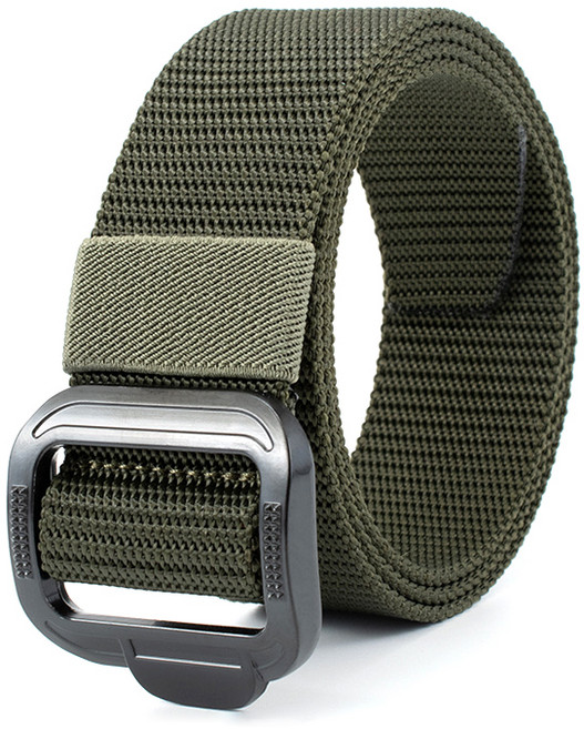 맙소샵 길이조절 버클 등산 낚시 스포츠 벨트 RK2054, 카키, 1개