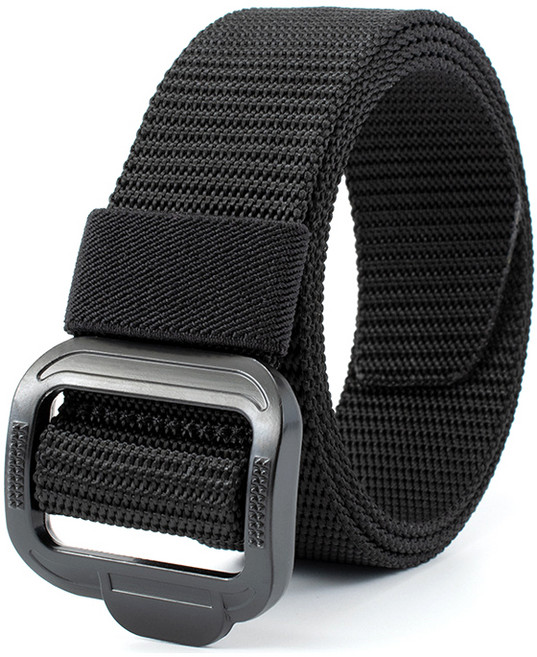 맙소샵 길이조절 버클 등산 낚시 스포츠 벨트 RK2054, 블랙, 1개