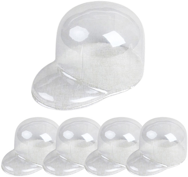 앞날창창 모자 보호틀, 투명, 5개