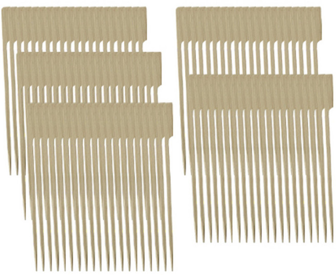 UH홈데코 대나무 손잡이 꼬지 18cm, 3개, 100개입