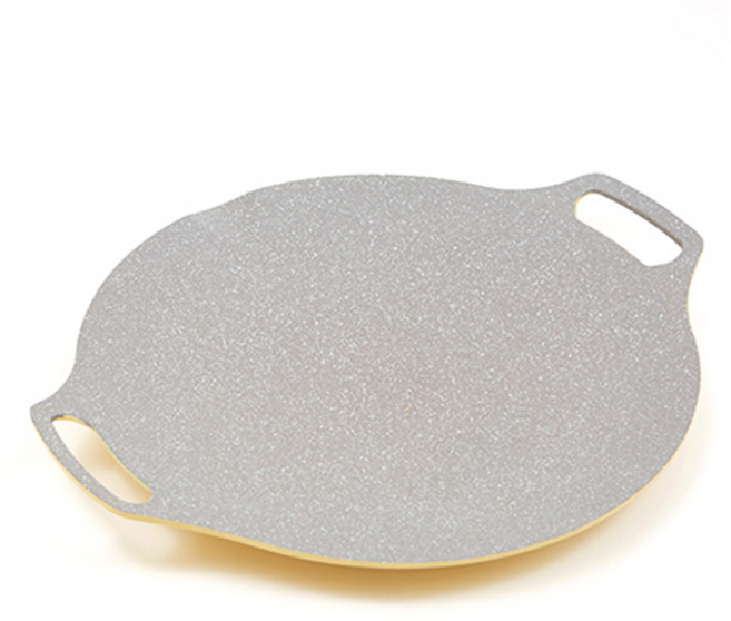 셰프리아 인덕션 IH 피크닉 마블스톤 그리들 옐로우, 1개, 30cm