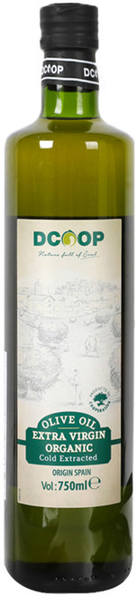 디쿱 유기농 냉압착 엑스트라버진 올리브유, 750ml, 1개