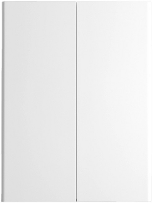 모카바스 이븐 엣지 욕실 수납장 방문설치, 화이트, 1개