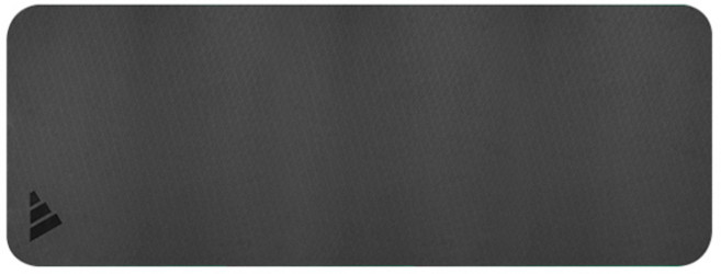 아디다스 EVA 요가매트, 블랙, 1개