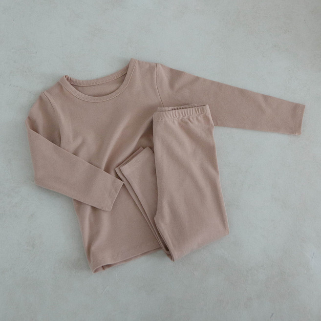 PEEKABOO 童款莫代爾長袖家居服套裝