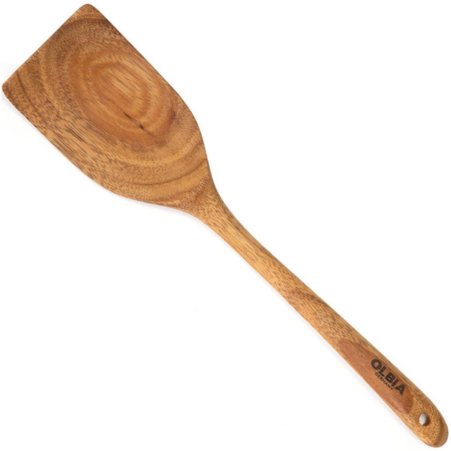 올비아 키친툴 원목 워루 뉴 뒤집개 중, 혼합색상, 1개