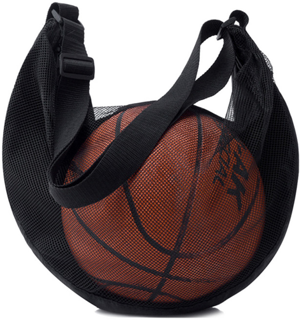 히즈플랜 다용도 농구공 가방, 블랙, 1개