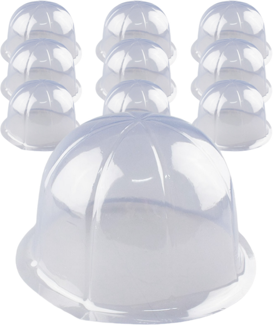 하이엉클 모자 보호틀 버킷햇형, 투명, 10개