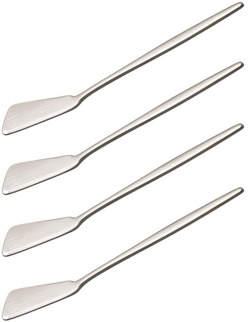 테이블아트 아벨라 무광 버터나이프, 실버, 4개