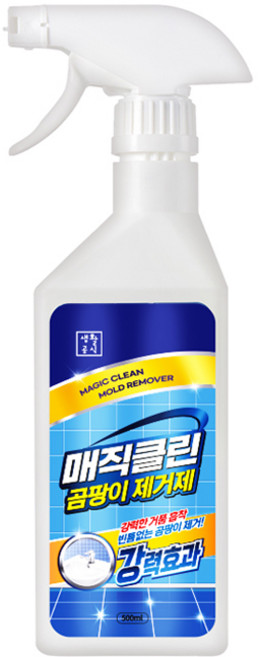 생활공식 매직클린 곰팡이 제거제, 1개, 500ml