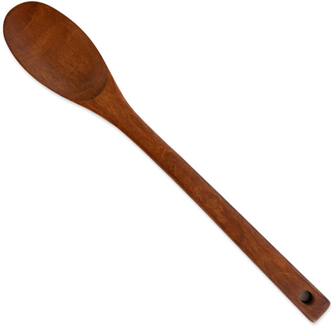 대추나무 옻칠 볶음 주걱 소, 갈색, 1개