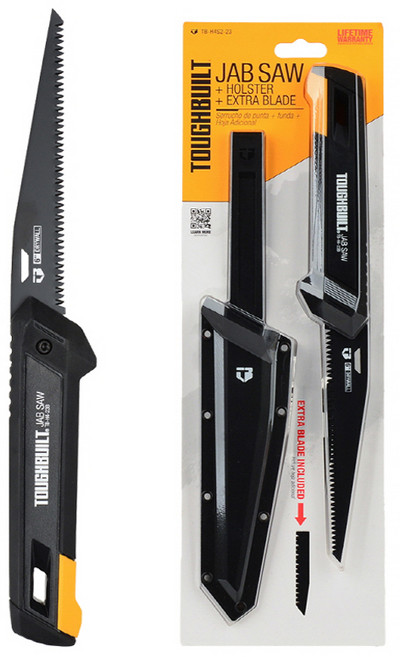 TOUGHBUILT 手鋸 + 保護套 + 2片刀片組 TB-H4S2-23, 1套