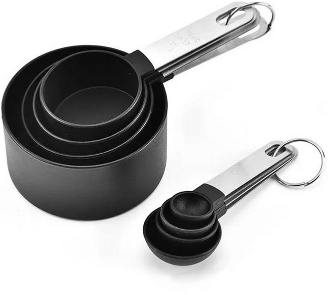 베스톰 전문가용 계량컵 4종 + 계량스푼 4종 세트, 1세트