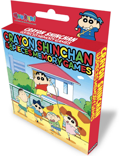 짱구 메모리 게임 플레이 그라운드 학습카드, 혼합색상, 1개