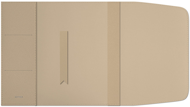 소이믹스 사피아노 북커버 멀티 L, 베이지, 1개