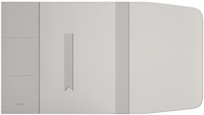 소이믹스 사피아노 북커버 멀티 S, 그레이, 1개