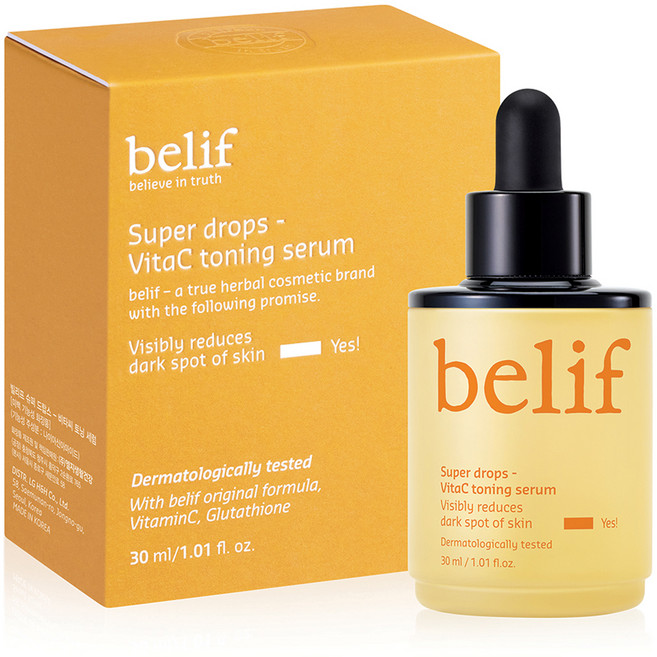 빌리프 슈퍼드랍스 비타C 토닝 세럼, 30ml, 1개