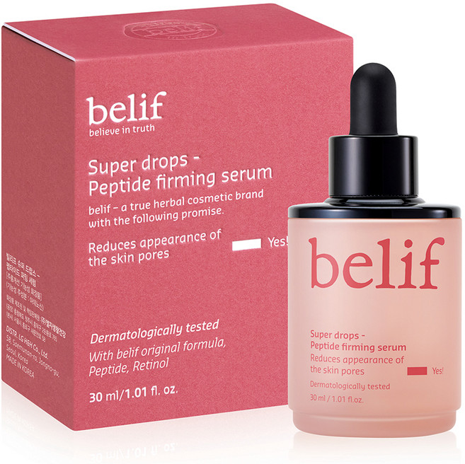 빌리프 슈퍼드랍스 펩타이드 퍼밍 세럼, 30ml, 1개