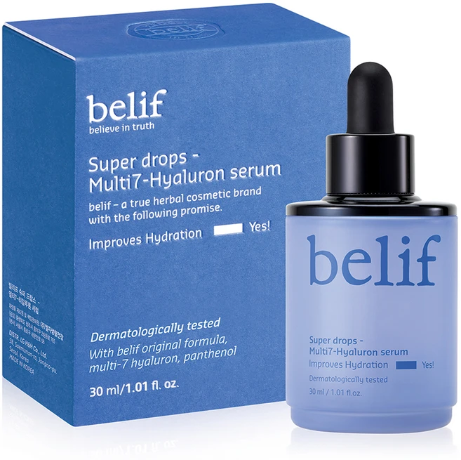빌리프 슈퍼드랍스 멀티7 히알루론세럼, 30ml, 1개 - 쿠팡