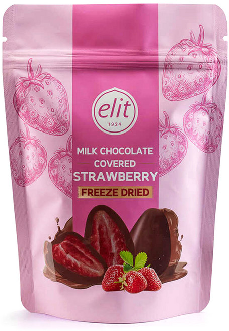 elit 밀크 초콜릿 커버드 스트로베리, 80g, 1개