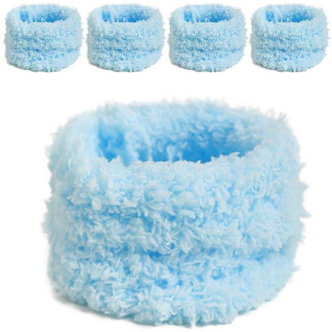 알로데 뽀글 모루 공예용 철사 1m, 13 라이트스카이, 5개