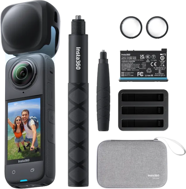 인스타360 X4 엔듀로 번들, 블랙