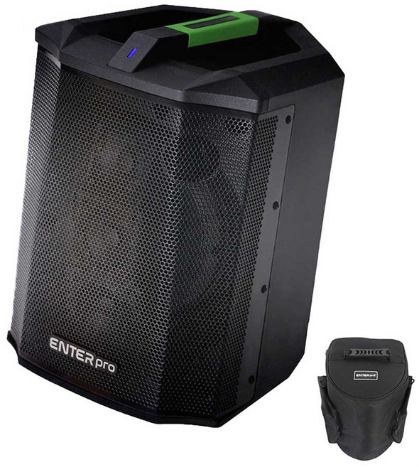ENTERPRO 휴대용 앰프 충전 이동식 블루투스 스피커 TWS, EPS-250PRO, 블랙