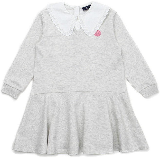 블루독 여아용 빅카라 레이어드 원피스