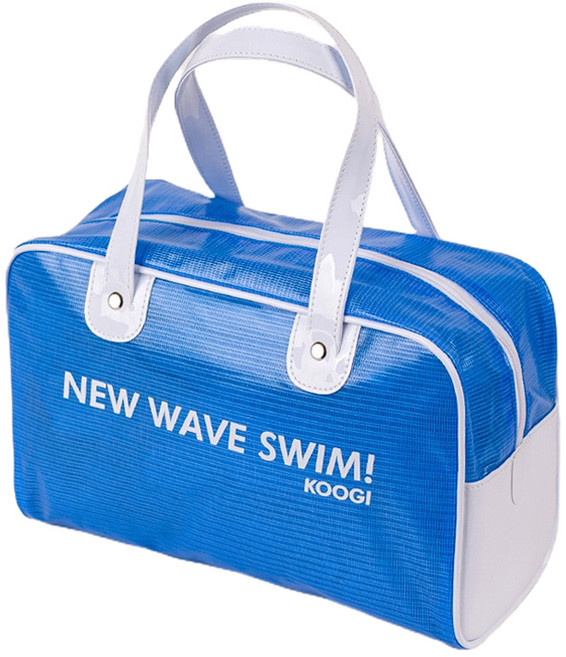 쿠기 타포린 사각 수영가방 KA-RB002, 블루