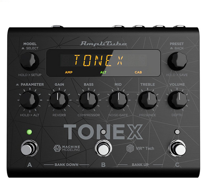 아이케이멀티미디어 앰프 모델링 페달, TONEX, 혼합색상