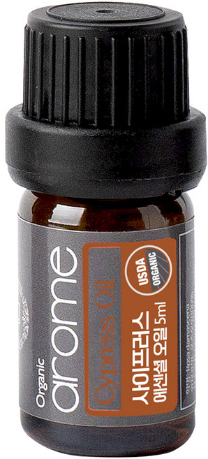 아로므 사이프러스 에션셜 오일, 5ml, 1개