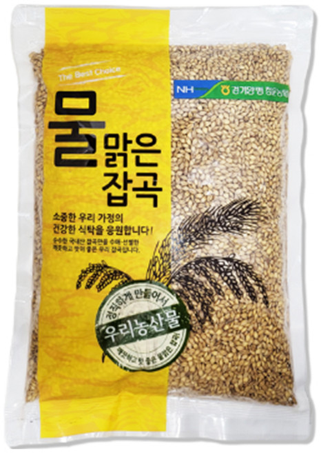 물맑은양평 청운농협 황금보리, 1kg, 1개