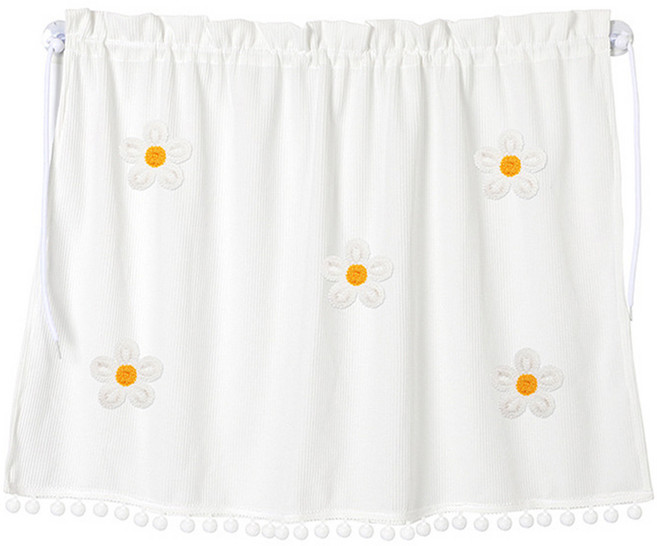 온업 자동차 햇빛가리개 커텐, 데이지, 1개