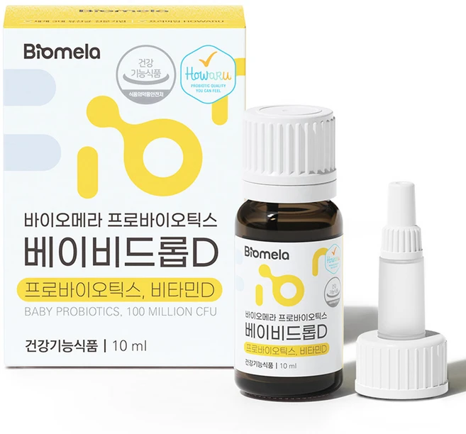 바이오메라 프로바이오틱스 베이비드롭D 유산균, 10ml, 1개 - 쿠팡