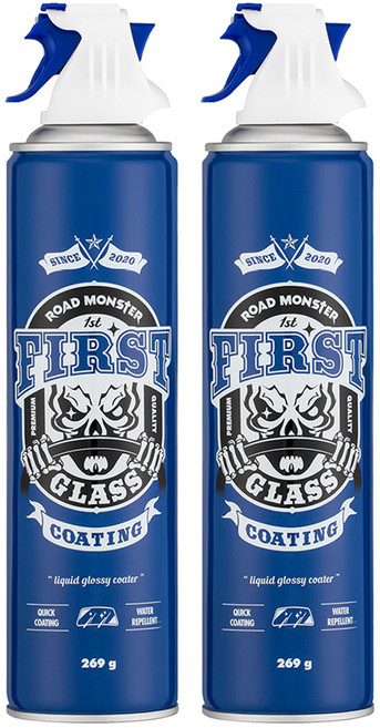 로드몬스터 퍼스트 유리발수제, 269g, 2개