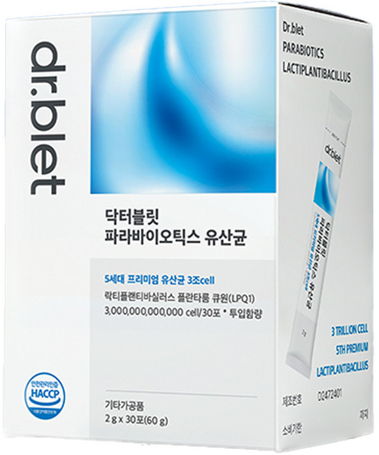 DrBlet 後生元益生菌 60g, 1個