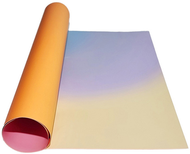 대한 소품 촬영용 그라데이션 배경지 인스타 음식 사진 스튜디오 뒷 배경지, 오로라선셋, 1개