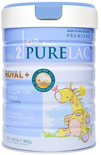 퓨어락 뉴질랜드 청정 프리미엄 분유 2단계, 800g, 1개