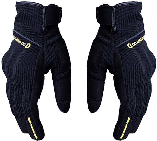 CcProtectors 騎士拳骨護具 機車防護手套, 黑色