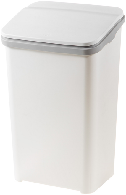 comet Home 彈蓋式垃圾桶 20L, 白色