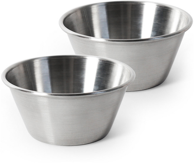 더나인 스텐 304 깊은 소스볼 3호, 실버, 2개