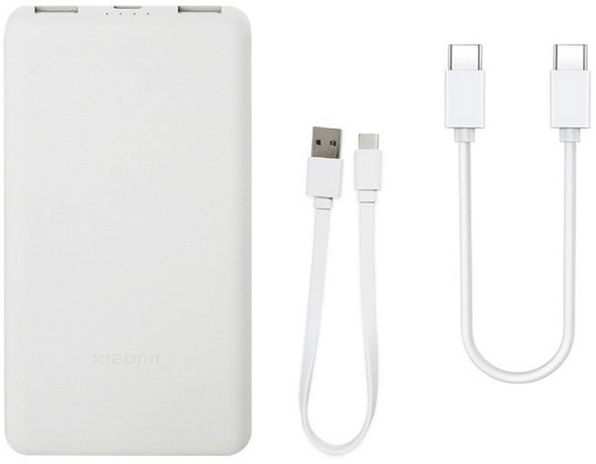 샤오미8세대 보조배터리 22.5W 10000mAh C타입 + 스토리링크 세트, 화이트, P16ZM