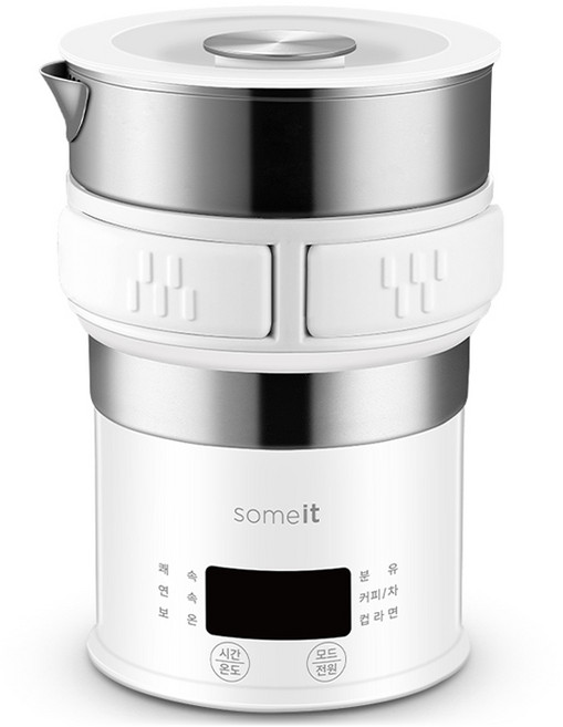 썸잇 휴대용 스테인리스 전기포트, ST-2000