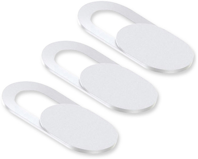 구스페리 웹캠 커버 노트북 카메라 가리개 3p, 화이트